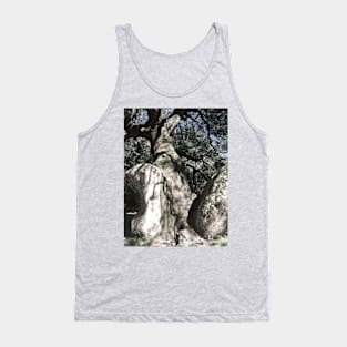 Tree on the rock Tank Top